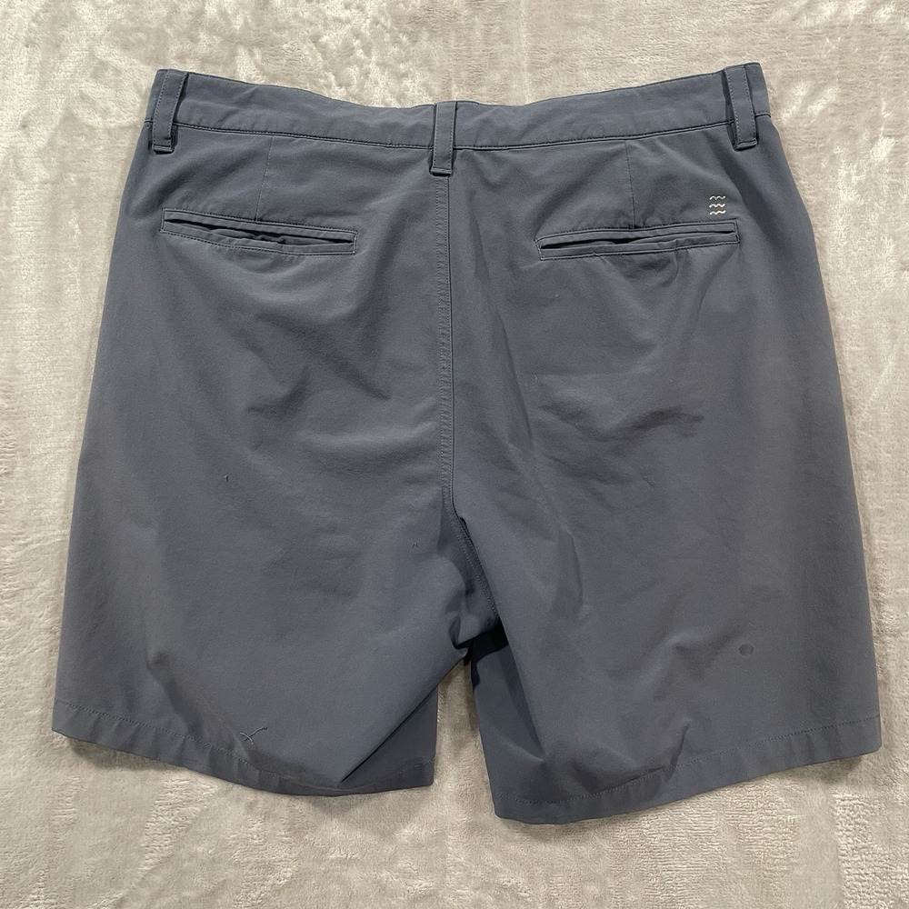 Free Fly Shorts Mens 34 Gray Golf Performance Stretch Casual Outdoors - Picture 3 of 7
